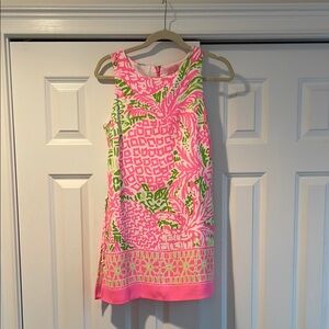 Lilly Pulitzer Pink and Green Romper